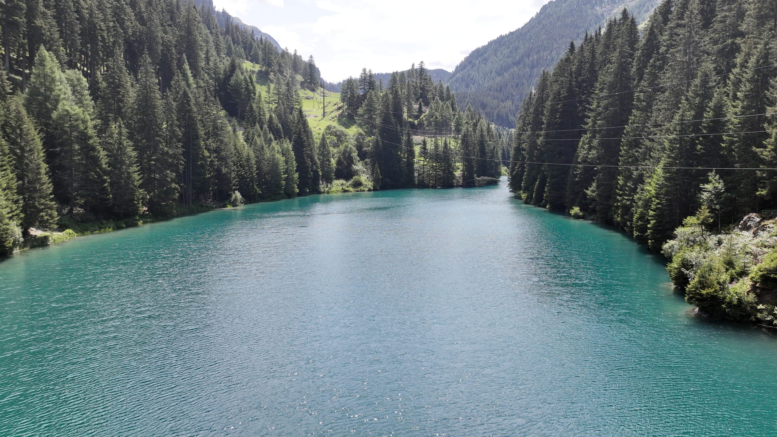Reservoir in Val Ferrera