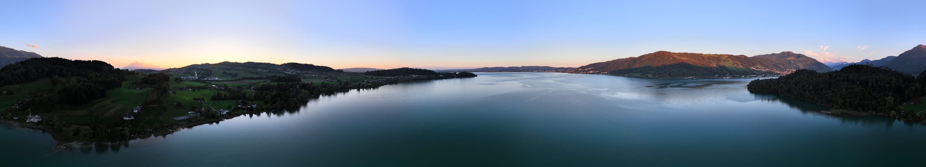 Lake Zug at dusk